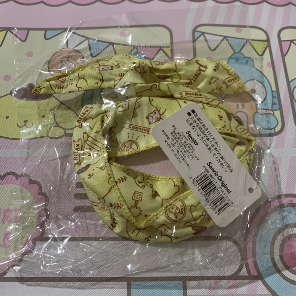 Pompompurin Yellow Wired Headband Hair Scarf